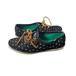 Keds x Taylor Swift Denim Heart Sneakers 7.5 Swiftie Casual Valentines Eras Tour